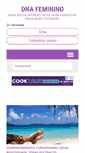 Mobile Screenshot of dnafeminino.com